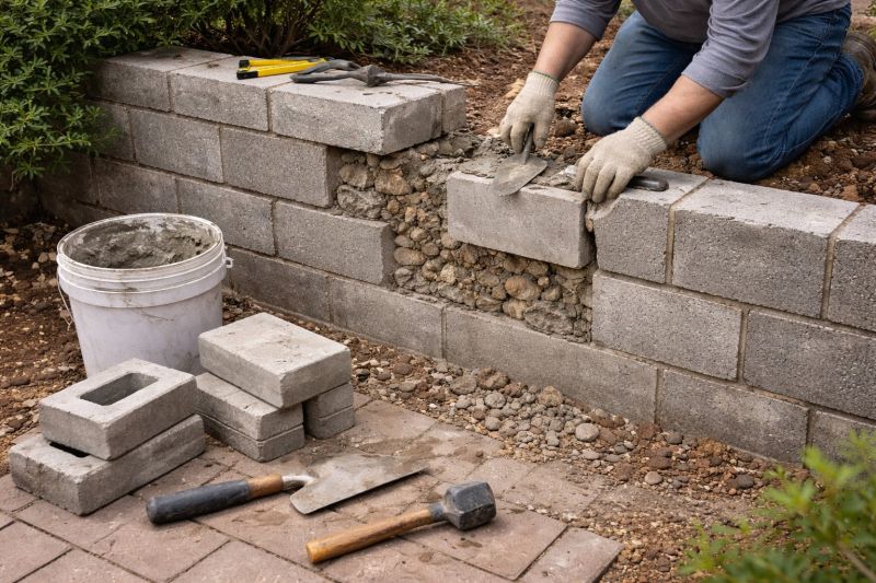 Block Work Repair in Roseville, CA
