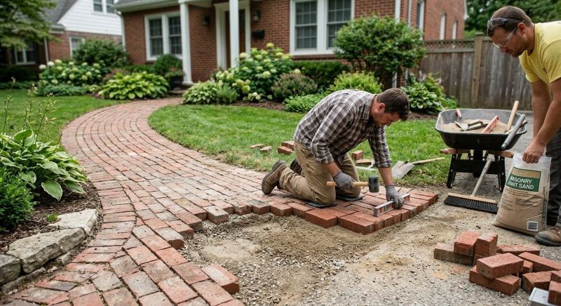 Brick Flatwork Repair in Antelope, CA
