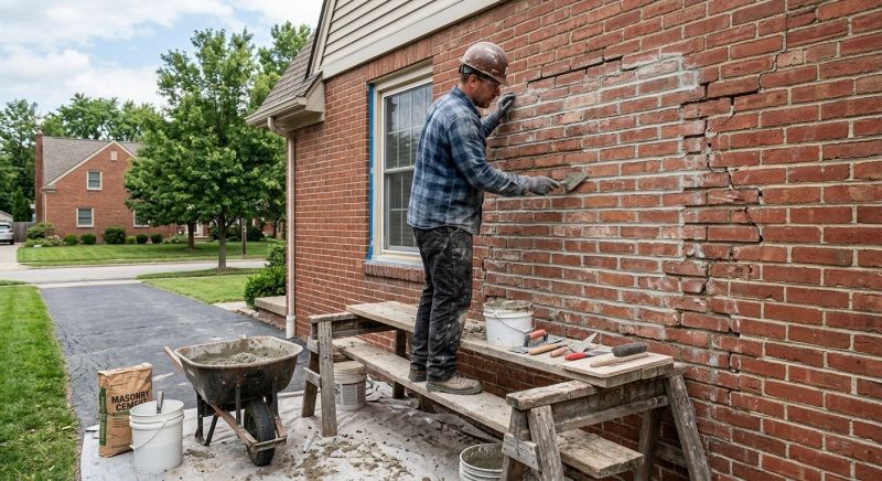 Brick Flatwork Repair in El Dorado Hills, CA