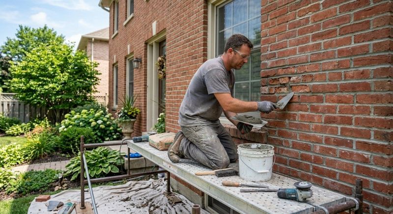 Brick Masonry Repair in North Highlands, CA