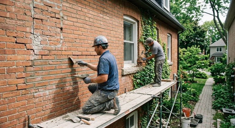 Brick Masonry Repair in Placer County, CA