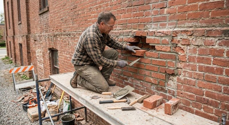 Brick Repair in Folsom, CA