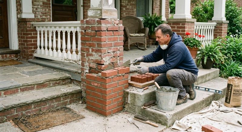 Brick Repair in Folsom, CA