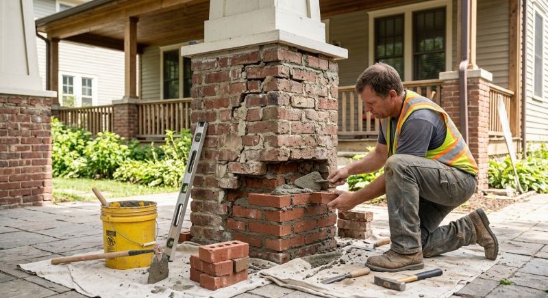 Brick Restoration in Garden Valley, CA