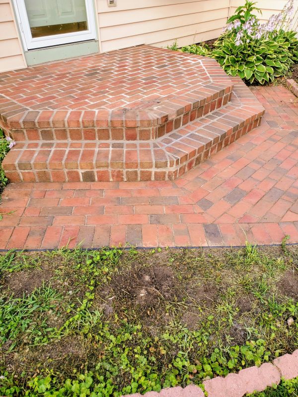 Brick Stoop Repair in Roseville, CA