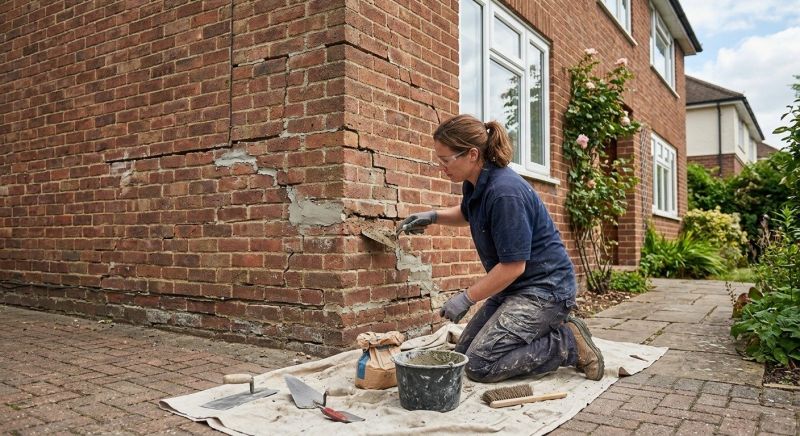 Brick Wall Repair in Antelope, CA