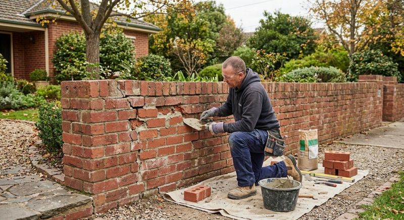 Brick Wall Repair in Antelope, CA