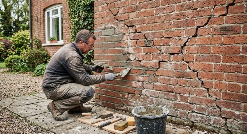 Brick Wall Repair in El Dorado Hills, CA