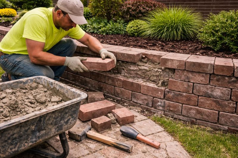 Brick Wall Repair in Sutter County, CA