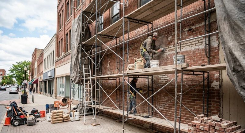 Commercial Masonry Repair in Placer County, CA