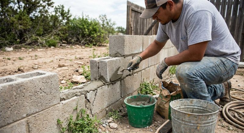 Concrete Block Repair in Sacramento County, CA