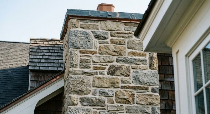 Stone Chimney Installation in Meadow Vista, CA