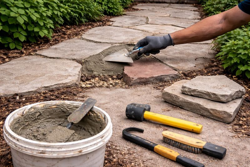 Stone Masonry Repair in Placer County, CA