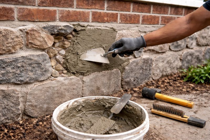Stonework Repair in Garden Valley, CA