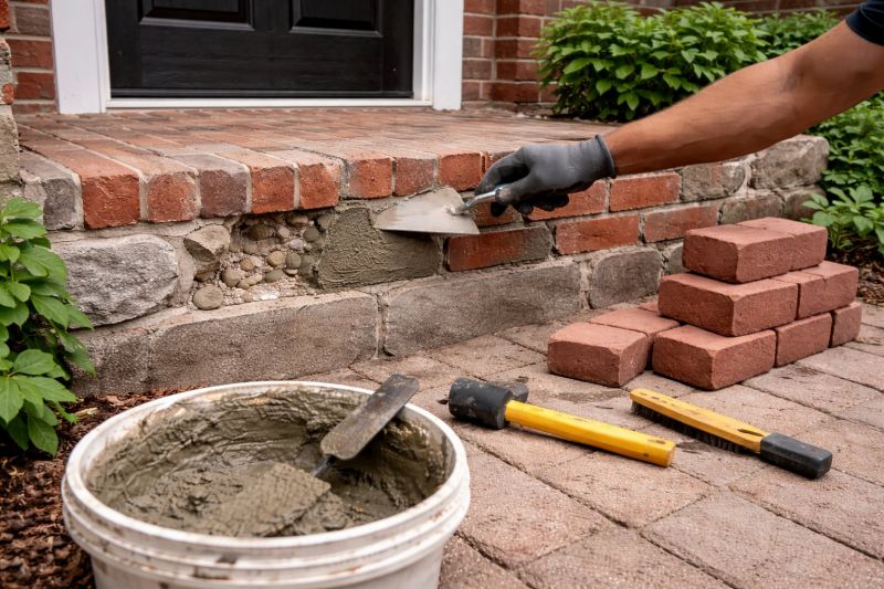 Stonework Repair in Garden Valley, CA