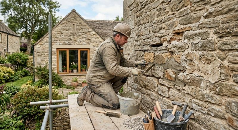 Stonework Repair in Granite Bay, CA