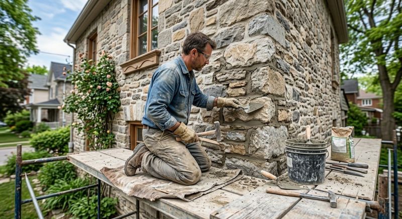 Stonework Repair in Orangevale, CA