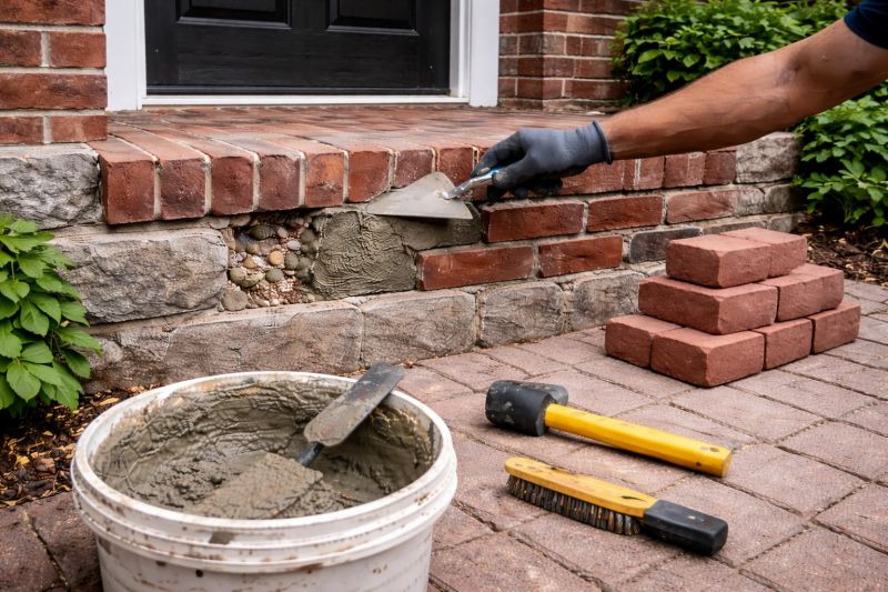 Stonework Repair in Placer County, CA